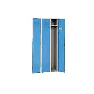 Vestiaires pour industries salissantes - Hauteur sur socle : 1800 mm - Hauteur sur pieds : 1925 mm