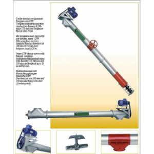 Vis sous tube à grain - Un vis sous tube équipée d'une vis sans fin qui permet de transporter tous les types de céréales à plat ou incliné jusqu'à 75°.