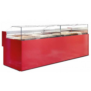 Vitrine comptoir pâtisserie - Largeur de 938 à 1875 mm