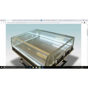 Vitrine libre-service Éclairage LED - Froid ventilé