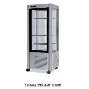 https://www.techni-contact.site/ressources/images/produits/merchandising/vitrine-pour-desserts-glaces-4-faces-vitrees-400-l-avec-5-grilles-fixes-490x540mm-refrigeration-statique-5-c-20-c-82844297-1.jpg - 400 L – 4 faces vitrées - Dim.( L x P x H mm) : 700 x 700 x 1890 mm