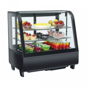 Vitrine réfrigérée de comptoir 100 Litres - Dimensions : 682 x 450 x 675 mm - Puissance : 160 W