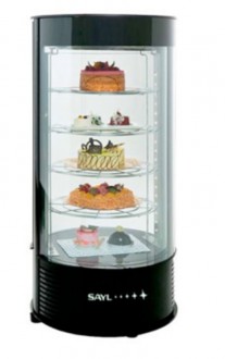 Vitrines pâtisseries - Dimensions (mm) : 435 x 435 x 970