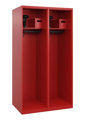 2 compartiments, avec porte casque  