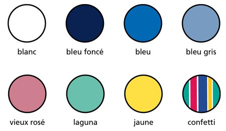 Couleur du tissu Sunsure