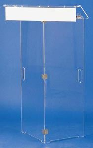 Pupitre pliable cristal	