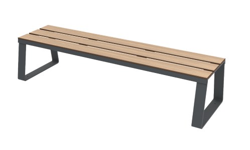 Anthracite / Chêne clair