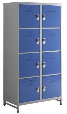 8 cases - 90 x 179 x 50 cm