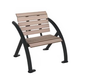 1 place - Anthracite / Chêne clair