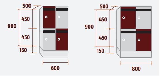 4 portes :