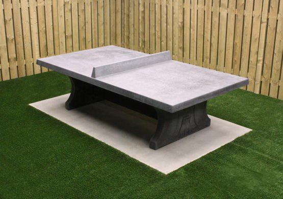 Table de ping pong béton anthracite