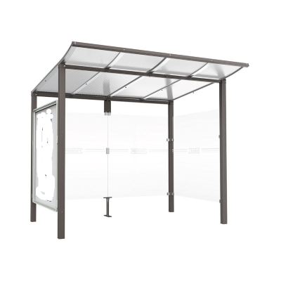 Avec une vitrine 