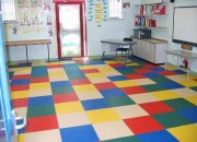 Revêtement sol crèche