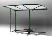 Abri bus modulable