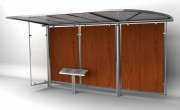 Abri bus urbain