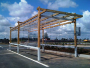 Abri chariots sur mesure