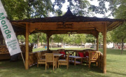 Abri de jardin bambou