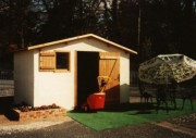 Abri de jardin en béton