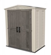 Abri de jardin en résine 2 m²