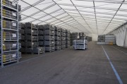 Abri de stockage démontable 100 m² 