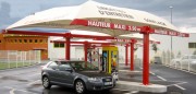 Abri pour centre lavage