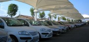 Abri pour parc automobile