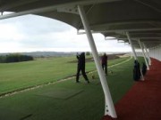 Abri pour practice de golf