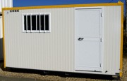 Abri sur skid pour chantier 3.45 mètres