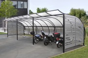 Abri vélos et motos Démontable