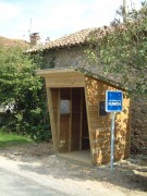 Abri voyageur en bois