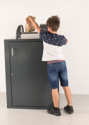 Abris-bacs avec tambour