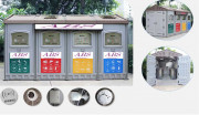 Abris pour poubelles