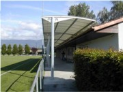 Abris terrain de sport