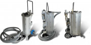 Aérogommeuse à sec ou avec hydrojet vaporisé