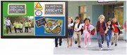 Ecran d'affichage dynamique éducatif