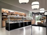 Agencement de boulangerie et point chauds