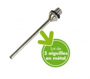 Aiguille de gonflage ballon