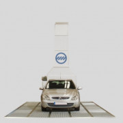 Aire de préparation carrosserie à atmosphère contrôlée