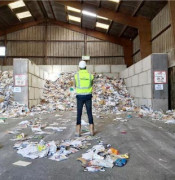 Aires de tri de déchets