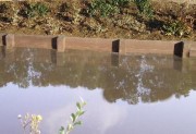 Aménagement de berges en plastique recyclé