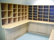Aménagement de salle courrier