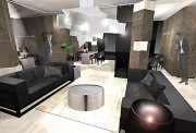 Aménagement salle d'attente société