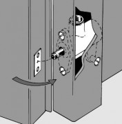 Amortisseur de portes battantes