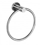 Anneau porte-serviette en inox