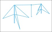 Antenne dipôle à trappes