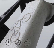 Appui vélo en béton