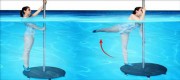 Aqua jumping barre