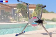 Aquabike à pédales réglables