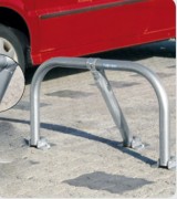 Arceau de parking en acier