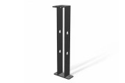 Arceau vélo vertical en acier - L.12 cm x H.87 cm